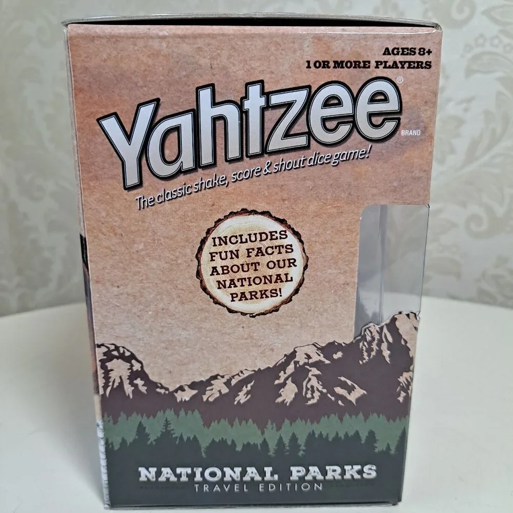 Yahtzee National Parks Travel Edition IOB